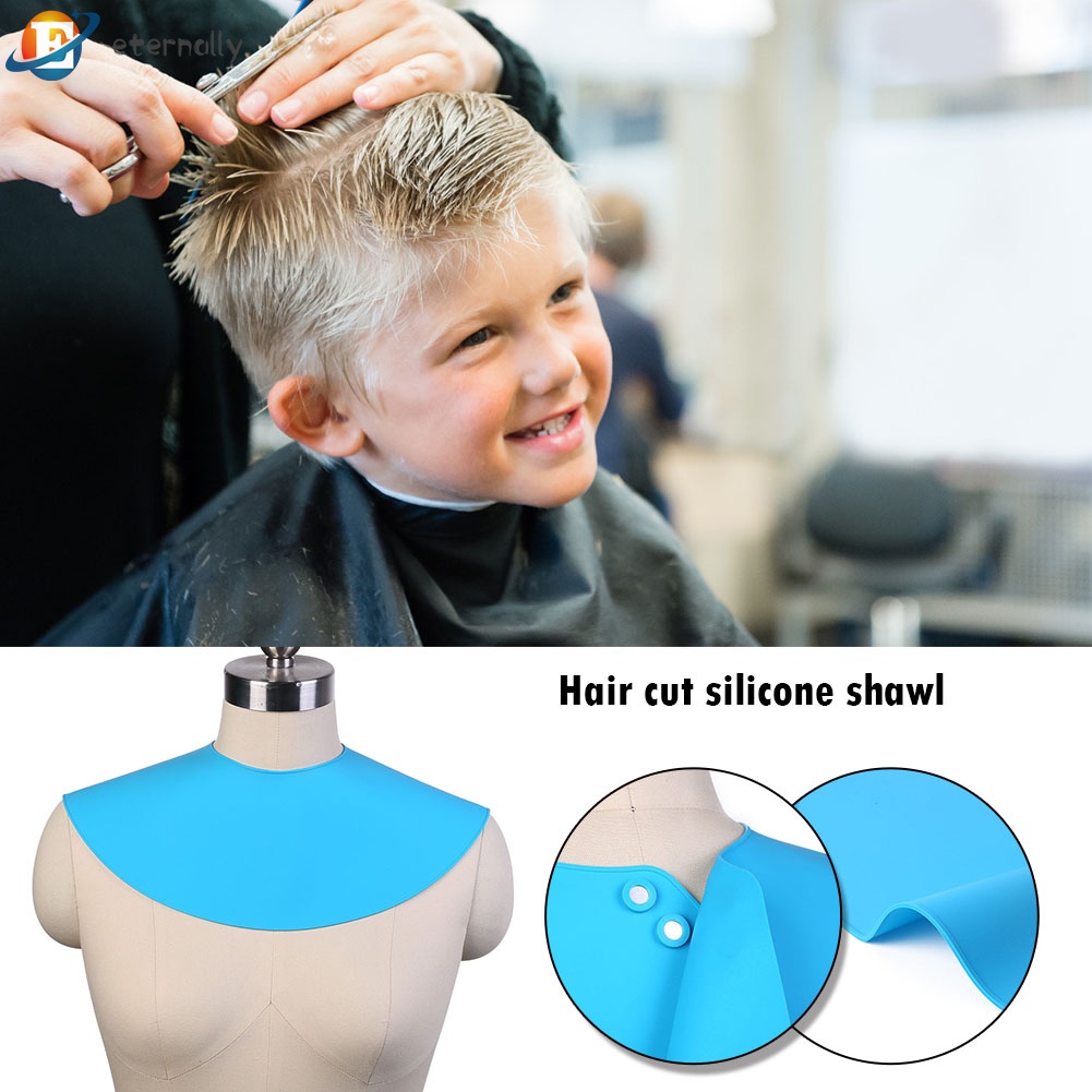Khăn choàng cổ silicone hỗ trợ cắt tóc