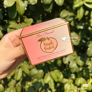 Phấn phủ Too Faced Peach perfect Mattifying setting powder full size 35g