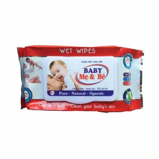 Khăn ướt em bé Babywipes 80g, khăn ướt an toàn cho mẹ và bé, khăn giấy ướt babywipes
