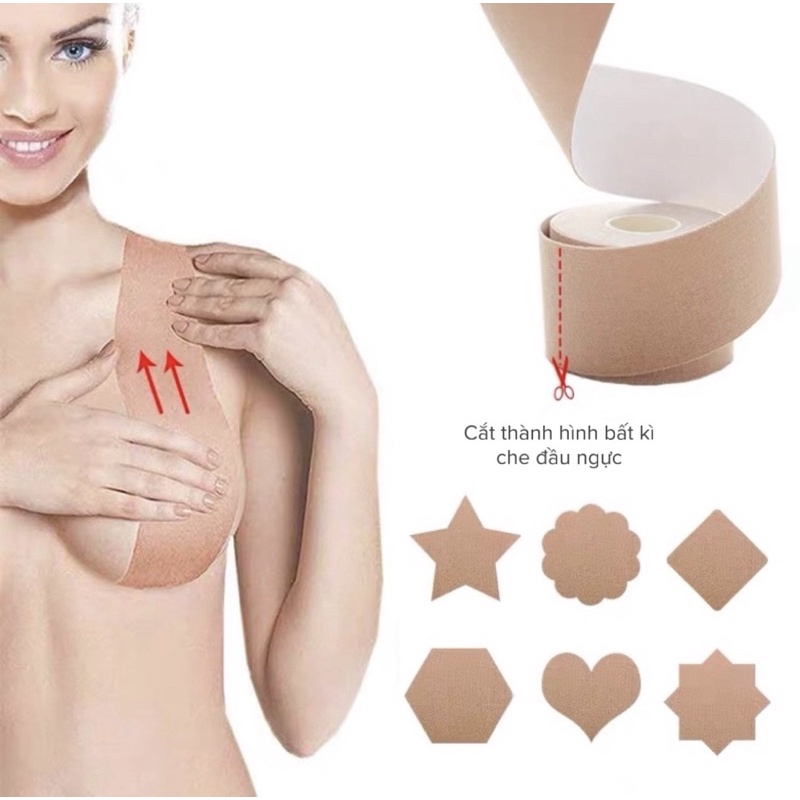 Băng dính dán ngực Myna Bra: Pk56