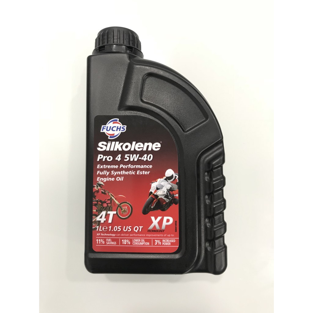 Nhớt tổng hợp cao cấp nhập khẩu Fuchs Silkolene Pro 4 5w40