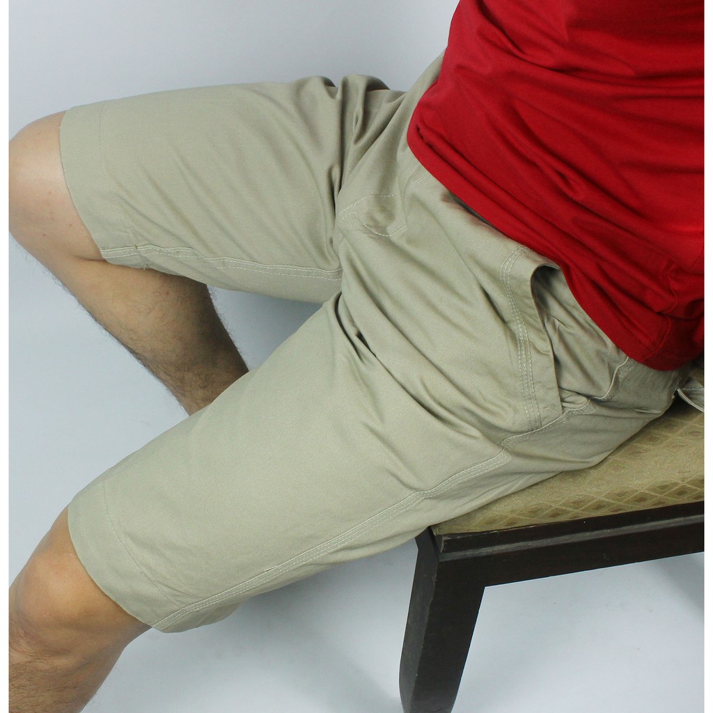 Quần ngố chất kaki đẹp phù hợp với trung niên