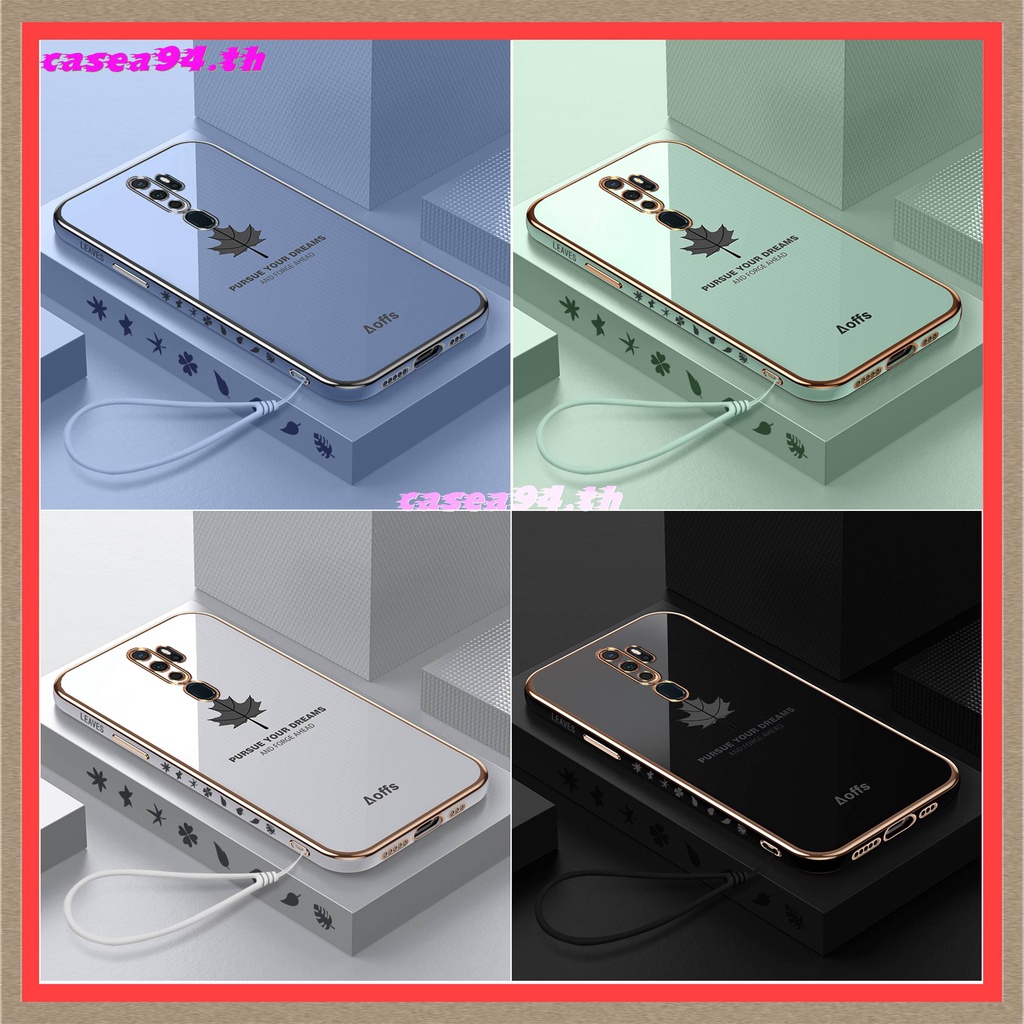 Ốp Lưng OPPO A5 2020 Ốp Lưng OPPO A9 2020 tpu Điện Thoại Họa Tiết Lá Phong Cho