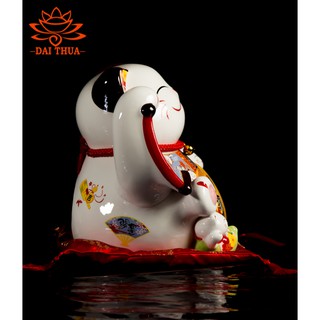 30CM - MÈO CHIÊU TÀI SỨ CHẠY PIN