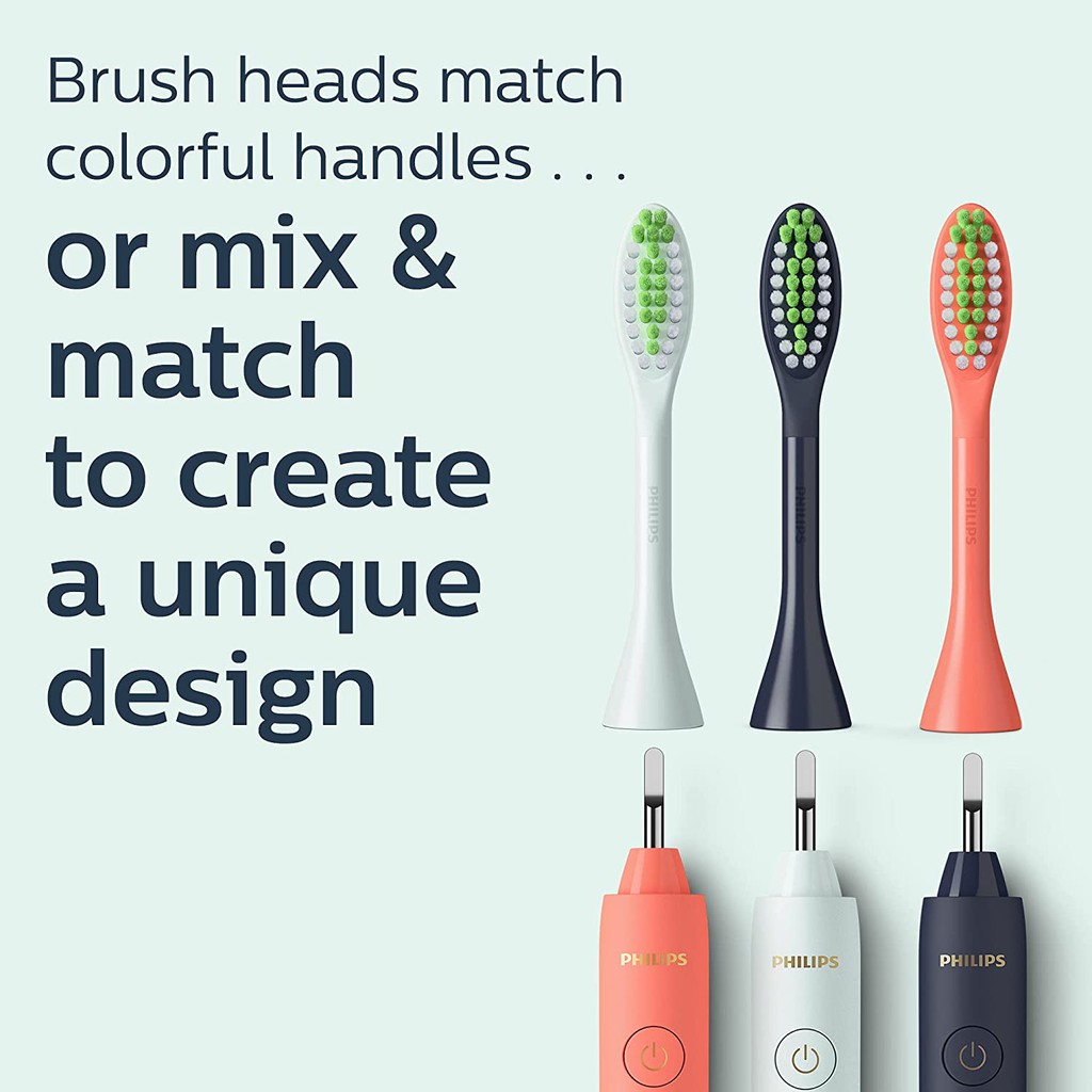 Bàn chải Pin Philips One by Sonicare pin AAA, mẫu mới 2020 [Hàng Mỹ]