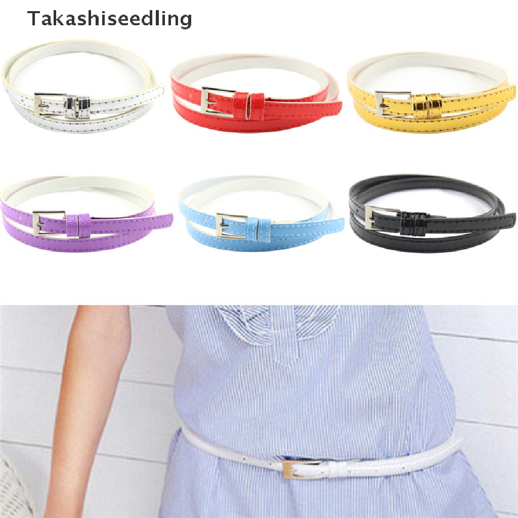 Thắt Lưng Da Pu Đính Nơ Xinh Xắn Thời Trang