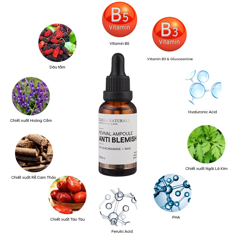 Bộ Đôi Làm Đều Màu Da & Trắng Sáng Zakka Naturals | BigBuy360 - bigbuy360.vn