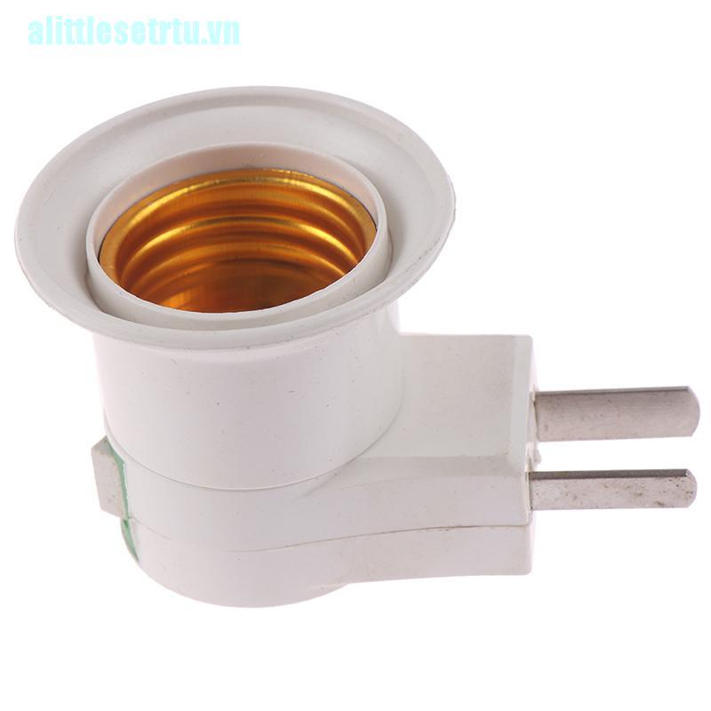 Chuôi Đèn E27 Có Giá Đỡ Gắn Tường Tiện Dụng