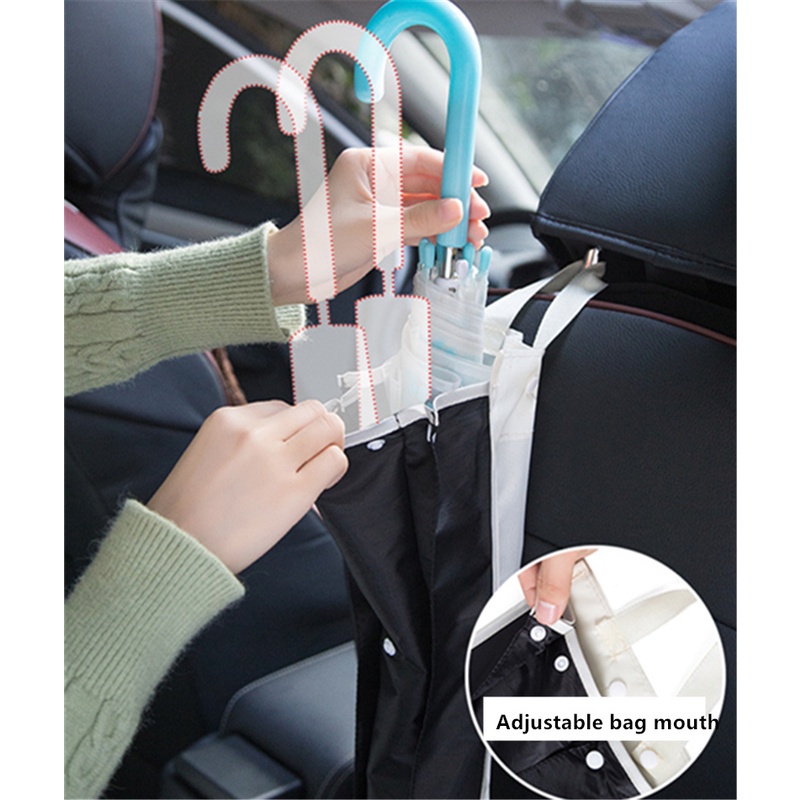 Túi Đựng Dù Gắn Lưng Ghế Xe Hơi Gấp Gọn Tiện Dụng