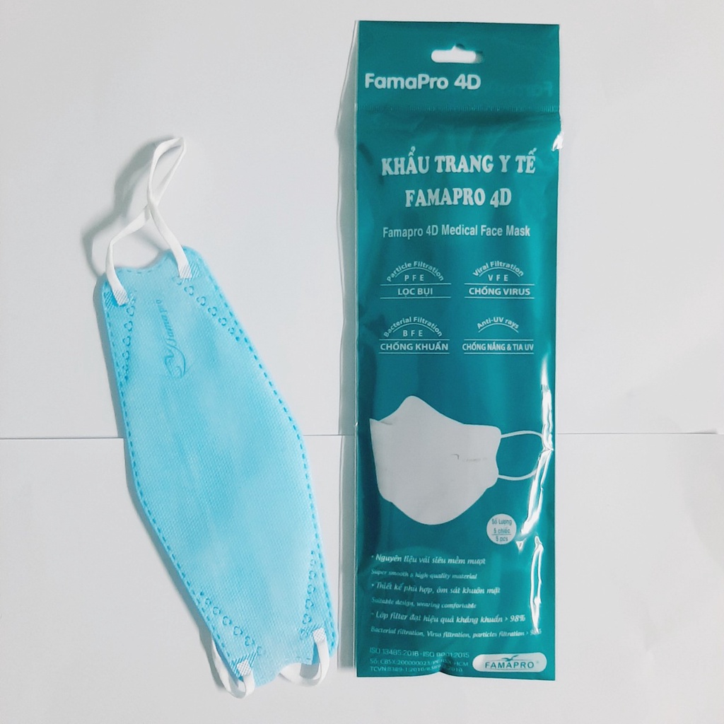Khẩu Trang Y Tế 4D Famapro