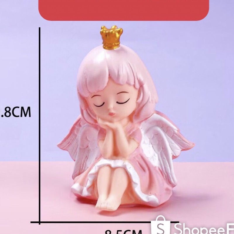 combo 5 BÚP BÊ THIÊN THẦN trang trí bánh kem