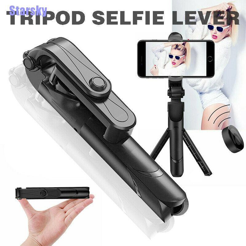 Gậy Chụp Ảnh Selfie Starsky 4 Trong 1 Không Dây Có Thể Kéo Dài Và Điều Khiển Từ Xa