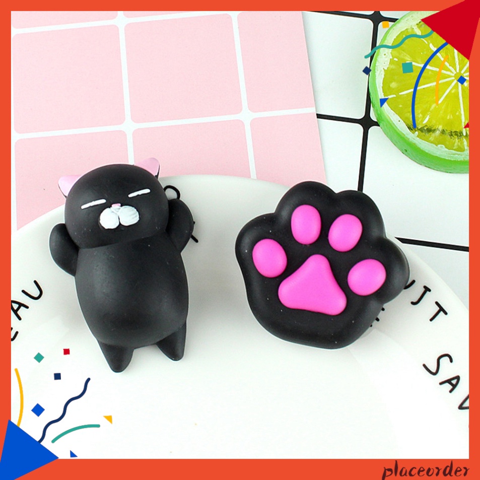 Đồ chơi Squishy Giảm Stress Hình Bàn Chân Mèo Dễ Thương Cho Bé