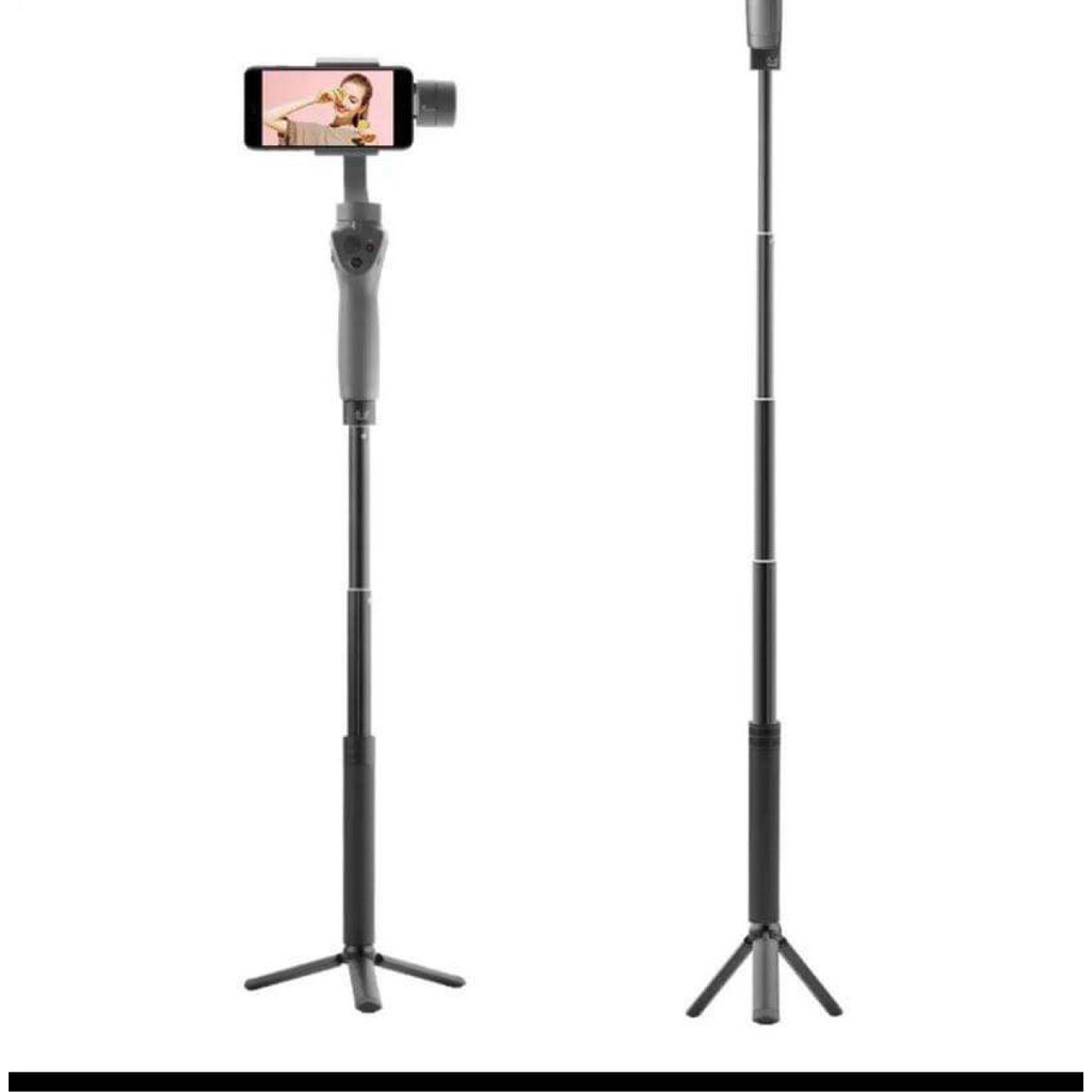 Gậy nối dài Gimbal - Hợp kim nhôm có ren 1/4 inch chiều dài tối đa 73cm