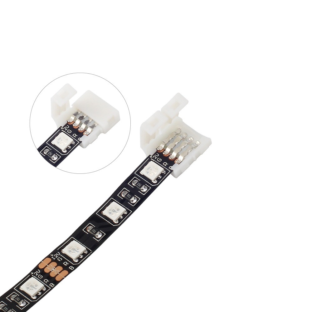 Đầu nối cút nối dây led RGB 4 chân