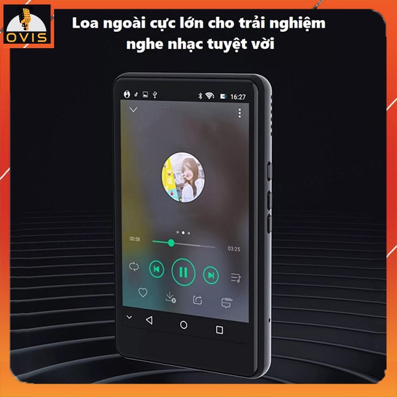 Ruizu H6 / Ruizu H8 / Ruizu Z80  - Máy Nghe Nhạc, Xem Phim, Kết Nối Wifi, Bluetooth, Hệ Điều Hành Android