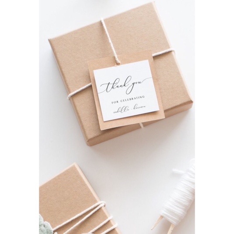 Tem dán cảm ơn 50c kích thước 5cmx5cm