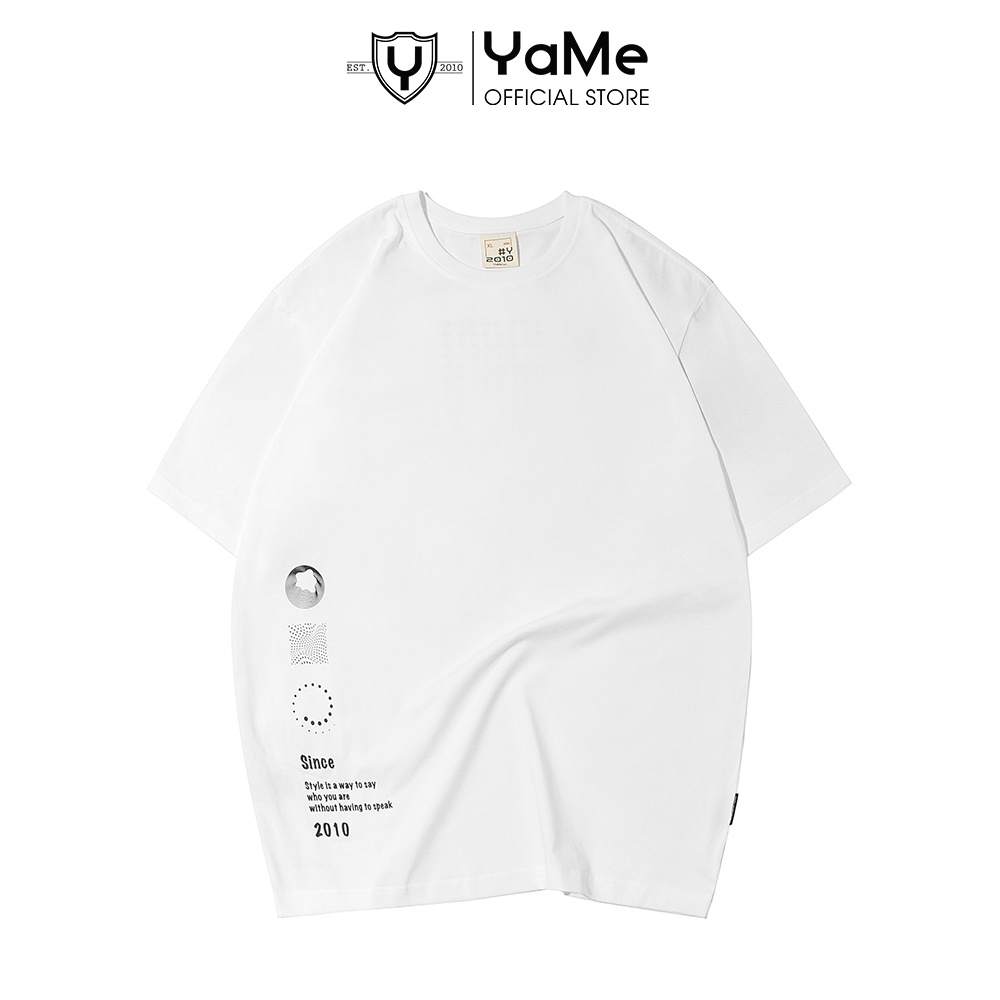 Áo Thun Nam Tay Ngắn Cổ Tròn Thương Hiệu Y2010 Ver64 20987|YaMe|