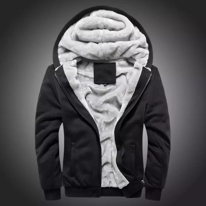 [CÓ SẴN] Áo khoác Hoodie Zip lót lông dày dặn siêu ấm