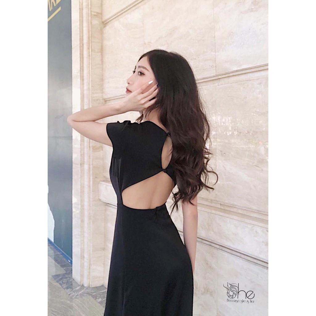 Layla Dress - Đầm Maxi Hoa Hở Lưng- SDX84 | BigBuy360 - bigbuy360.vn