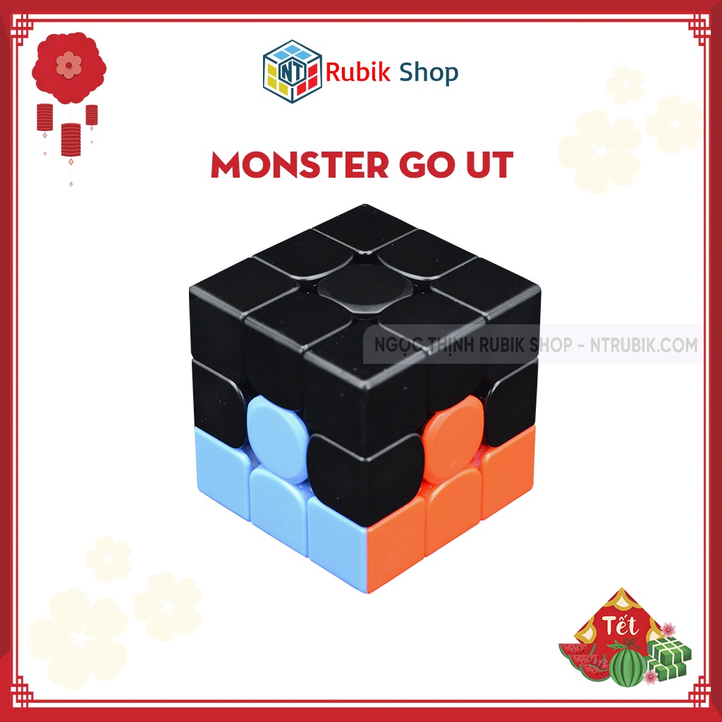 [Siêu hót Gan Monster Go] Rubik 3x3x3 GAN Monster Go MG356 3x3 UT Stickerless