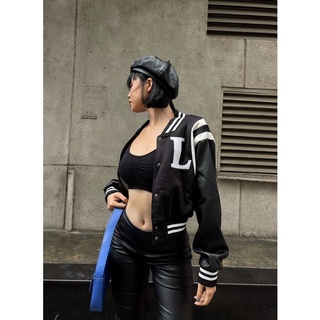 Áo khoác croptop oversize lucie