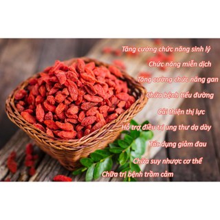 Câu kỷ tử, kỷ tử loại to ngon đều đẹp - trà An Thảo Hoa