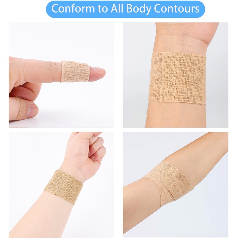 1 Cuộn Băng Quấn Bảo Vệ Ngón Tay Thể Thao 4.5m