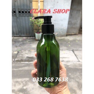 Chai tròn vòi ấn 300ml - Chai đựng mỹ phẩm