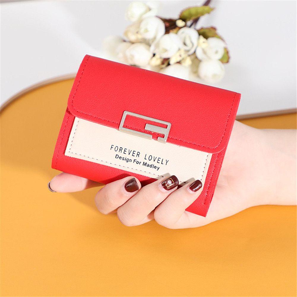 UUMIR Ví Da PU Mini Đựng Tiền Xu Kiểu Dáng Dễ Thương