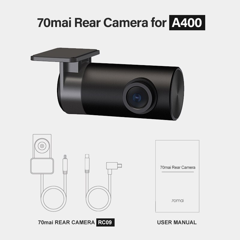 [Mã 2611DIENTU500K hoàn 7% đơn 300K] 70mai Camera Rear RC09 - Cam sau dùng cho 70mai Dash Cam | BigBuy360 - bigbuy360.vn