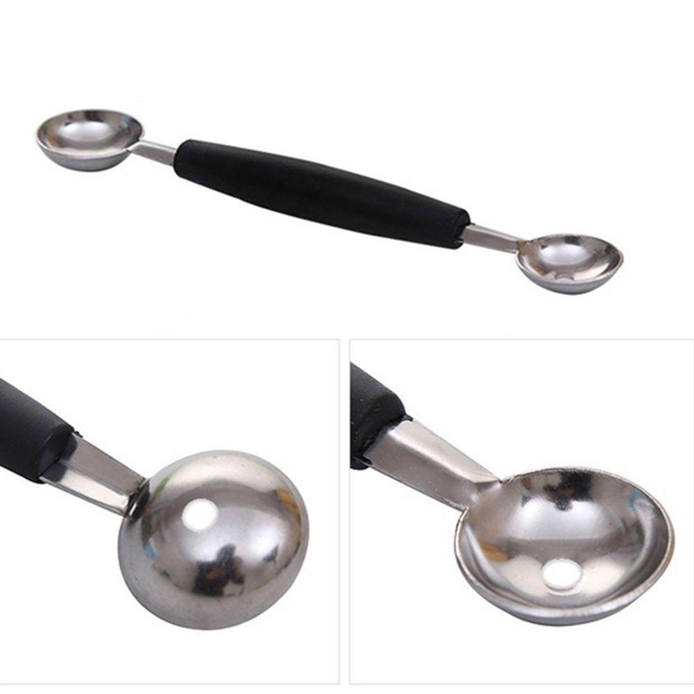 YIYU 1 Dụng Cụ Làm Kem Que Hai Đầu Bằng Thép Không Gỉ