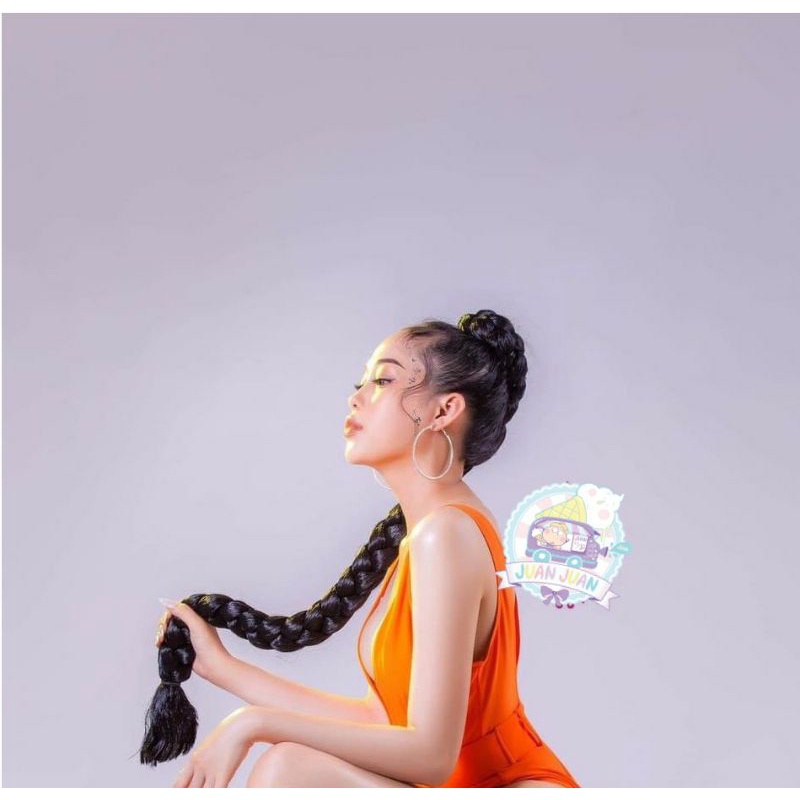 tóc giả dây tết rít 1m1🥰hót 🥰