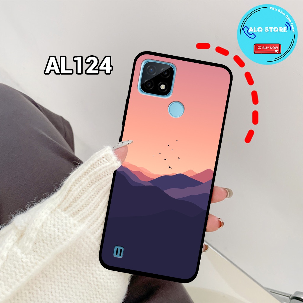 Ốp điện thoại Realme C21Y - C25Y - C12 - C15 - Ốp lưng Realme in hình phong cảnh vintage,chill,nhẹ nhàng