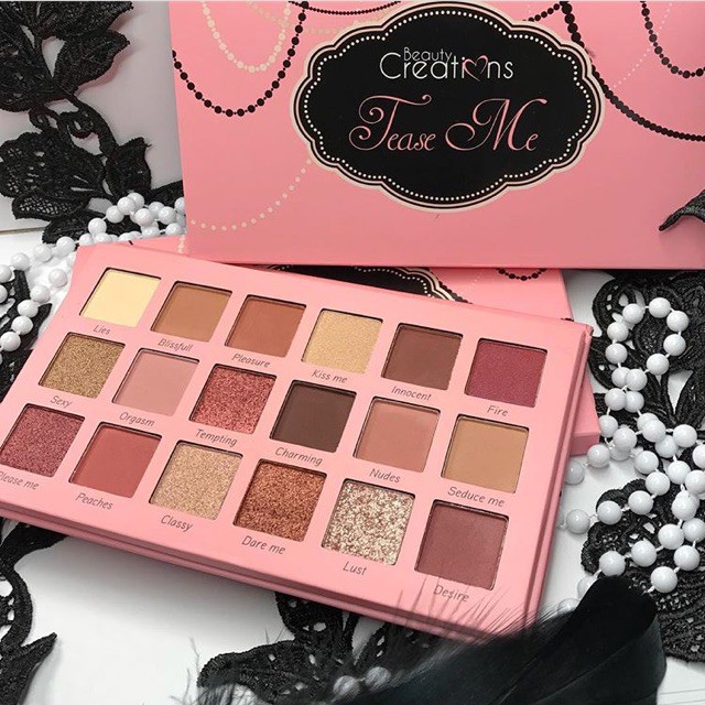 🍑🎉 Bảng phấn mắt Beauty Creations Tease Me Eyeshadow Palette 🍑🎉