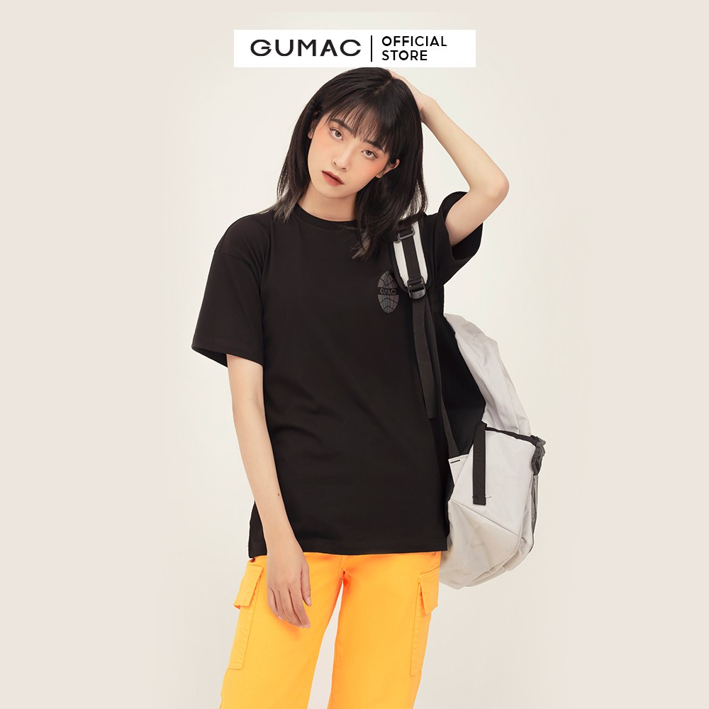 Áo thun nữ in hình GUMAC phong cách ulzzang năng động, trẻ trung ATB387