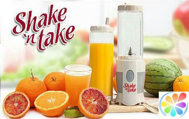 Máy Xay Sinh Tố 2 cối Mini Shake Take