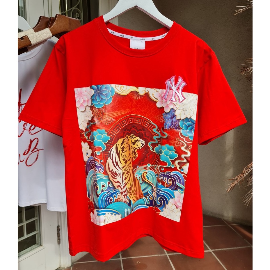 [HÌNH THẬT] Áo Thun MLB HỔ ĐỎ SPECIAL LIMITED  Áo Phông MLB Nam Nữ Tay Lỡ Form Rộng | BigBuy360 - bigbuy360.vn