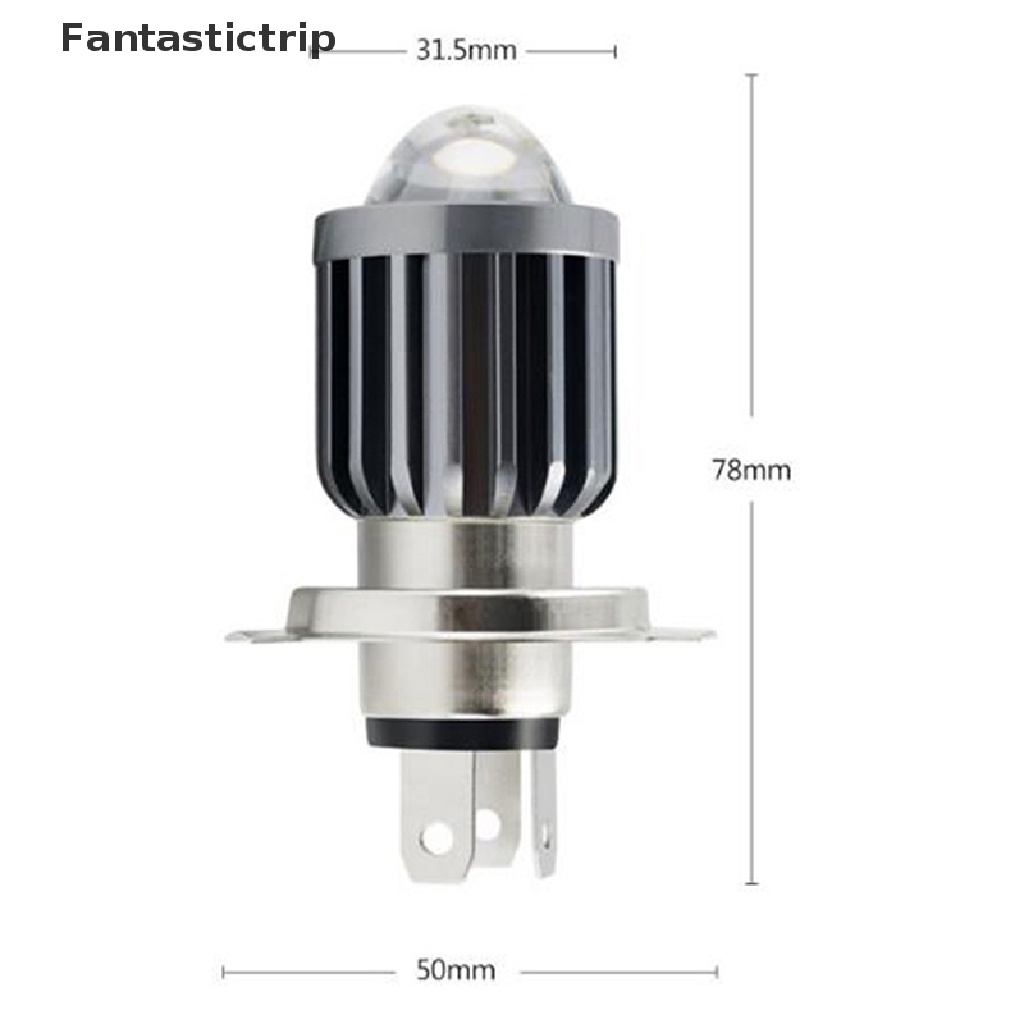 Đèn Pha Led H4 / H6 BA20D Hai Màu Chất Lượng Cao