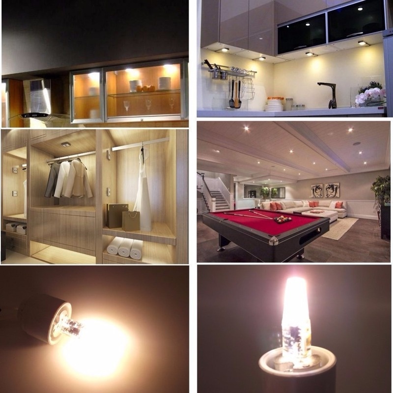 1 Bóng Đèn LED Mini G4 COB 3/6W AC/DC 12V Hình Nến Chất Lượng Cao