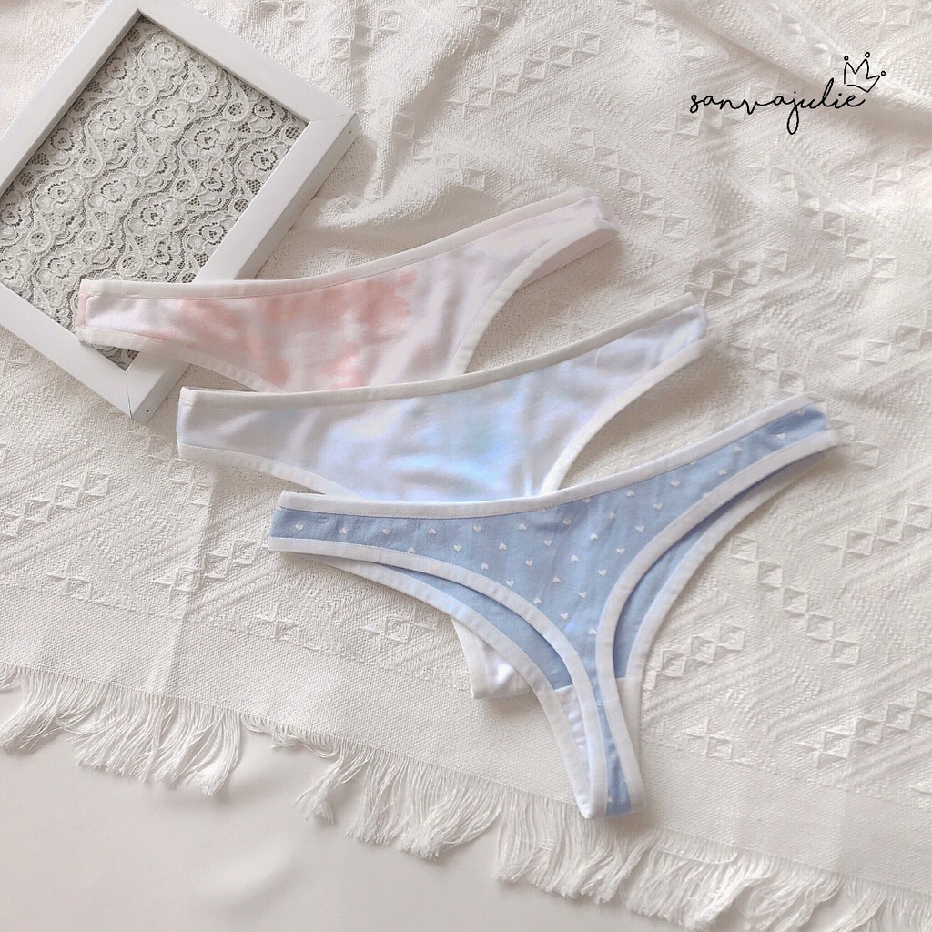 Bộ đồ lót Galaxy 02 (Thiết kế) - áo không gọng có mút - quần lọt khe | BigBuy360 - bigbuy360.vn