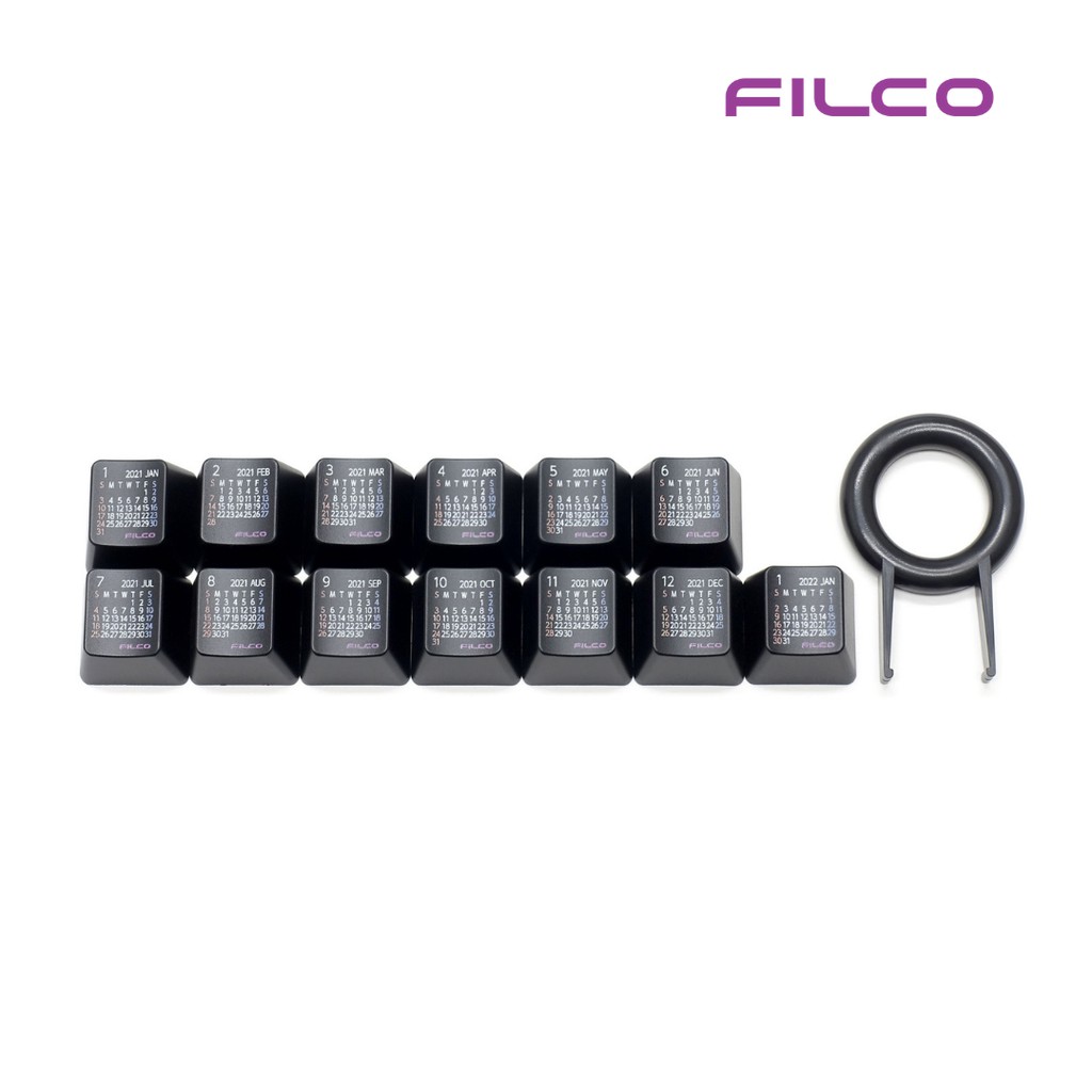 [Mã 2404EL10K giảm 10K đơn 20K] Keycap Filco bộ lịch 2021