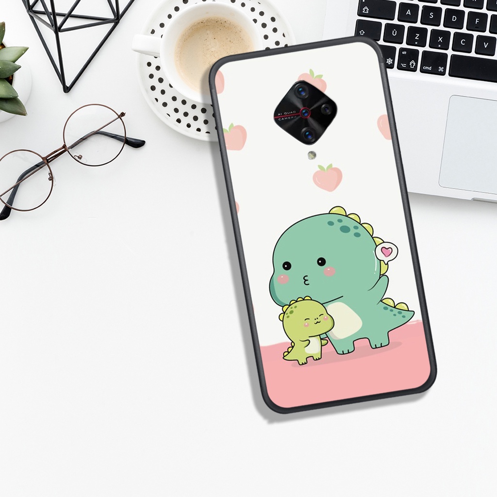 [HOT]ỐP VIVO S1 - S1 PRO , IN HÌNH KHỦNG LONG CHIBI SIÊU DỄ THƯƠNG.