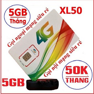 Sim 4G viettel DATA khủng 5GB tốc độ cao-XL50