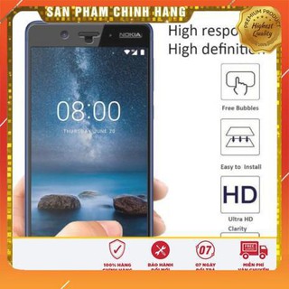 Kính cường lực 5D full keo đủ dòng Nokia 2.1, 3, 3.1, 5, 5.1,6.1plus, 7, 7Plus, 8, X5, X6 PKTC