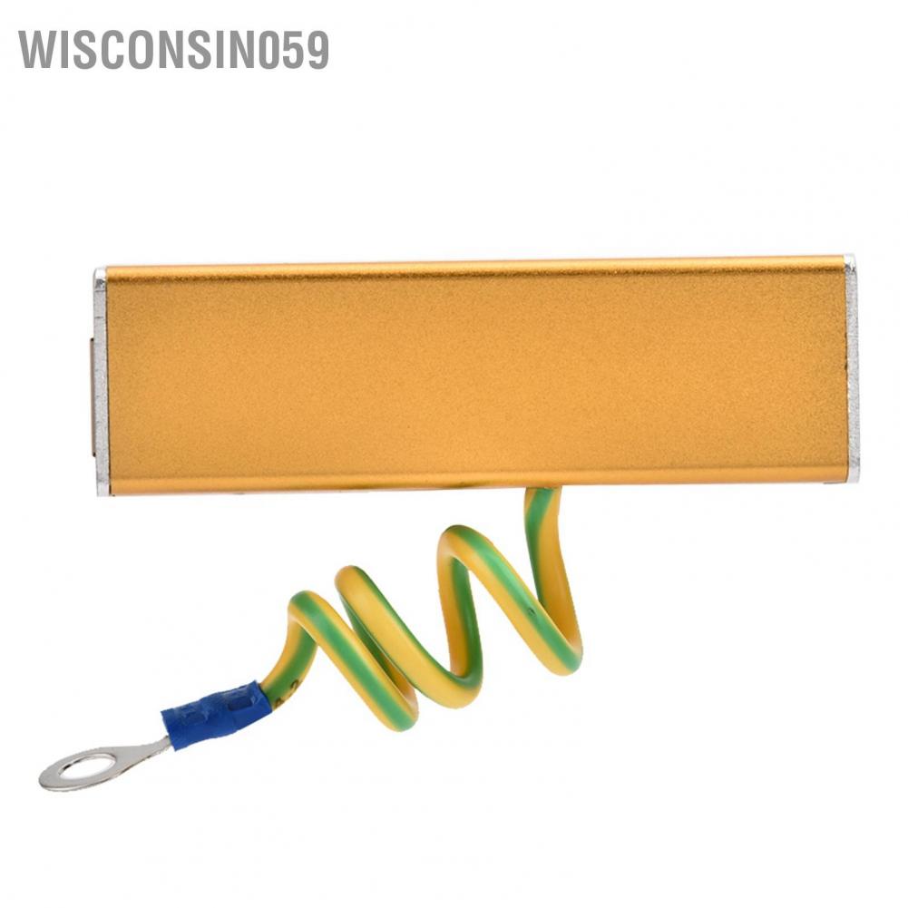 Wisconsin059 RJ45 RJ11 Adapter Ethernet Network Surge Protector Thunder Lighting Arrester Protection 5V