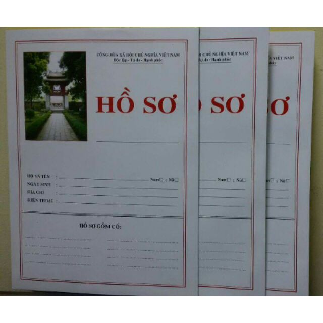 10 bộ hồ sơ xin việc