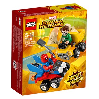 Đồ chơi bộ lắp láp người nhện đối đầu người cát Lego Super Heroes 76089 (89 Chi Tiết)