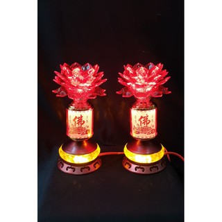 BỘ 2 CÁI ĐÈN THỜ LED