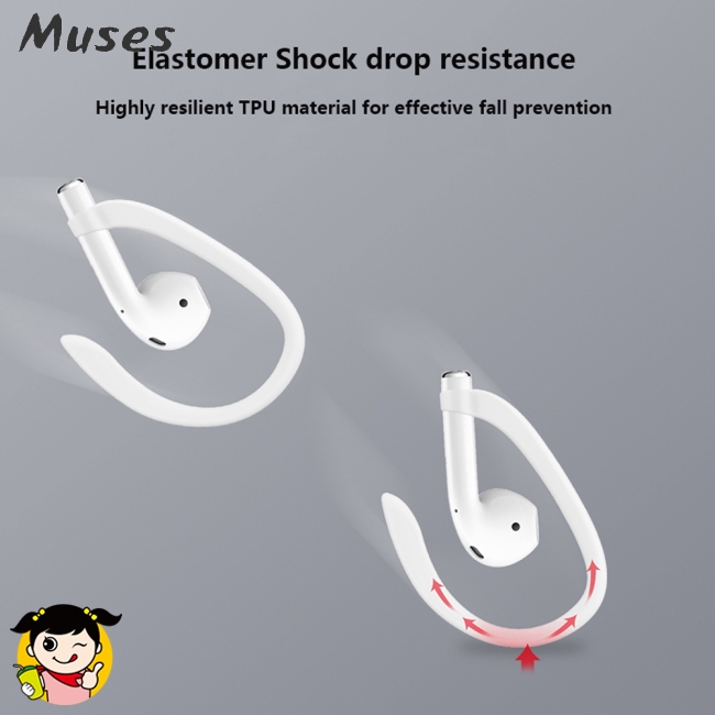 Muse07 Cặp móc tai nghe chống rớt dành cho Airpods